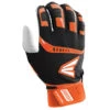 Deals 🎁 Easton Walk Off Baseball Batting Gloves - Black / Orange 😍