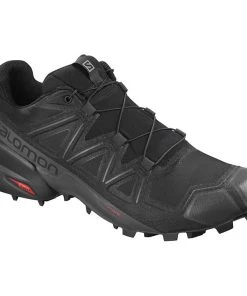 Deals 🔔 Salomon Mens Speedcross 5 Trail 👞 Shoes - Black 🤩