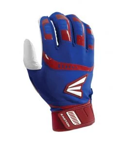 Discount 🤩 Easton Walk Off Baseball Batting Gloves - Royal / Red 👍