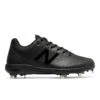 Cheap 👍 New Balance 4040v5 Low-Cut Men's Metal Baseball Cleats - Tripple Black ✔️