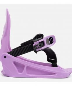 Outlet 🛒 K2 Lil Kat Junior Snowboard Bindings - Purple ⭐