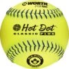 Hot Sale 🎉 Worth SPO Hot Dot 12" Softball - Pack of 12 ❤️