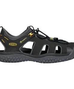 Hot Sale 🎉 Keen Solr Men's Sandals - Black/Gold ✨