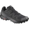 Buy 🔥 Salomon Mens Speedcross 5 WIDE Hiking 👞 Shoes - Black 💯