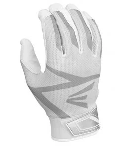 Coupon 👍 Easton Z3 Hyperskin Youth Baseball Batting Gloves - White / White ❤️