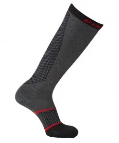 Outlet 👍 Bauer Pro Cut Resist Tall Skate 🧦 Socks - Grey (2019) 🤩