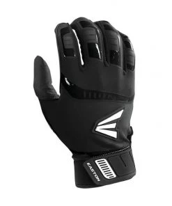 Deals 🛒 Easton Walk Off Youth Baseball Batting Gloves - Black / Black 🔥