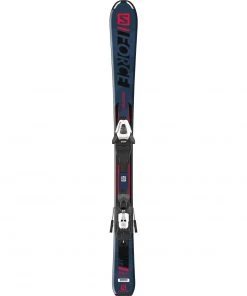 Best Sale 🛒 Salomon S/Force Jr S Skis + C5 GW J75 Bindings Junior Ski Set 💯