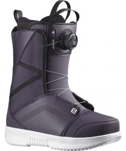 Discount 👍 Salomon Scarlet Boa Women's Snowboard Boots - Vine 😀