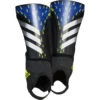Promo 💯 Adidas Predator Match Soccer Shin Guards - Black/White/Yellow 👏