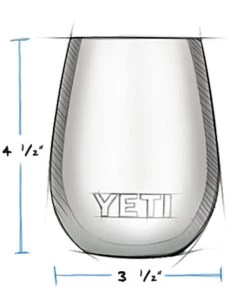 New ✨ Yeti Rambler 295 ml (10 oz.) Wine Tumbler 💯 -Source for Sports Sales 676414e9118e82b556579387b69d51f7