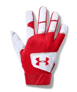Cheap 🔥 Under Armour Clean Up Baseball Men's Batting Gloves 🌟