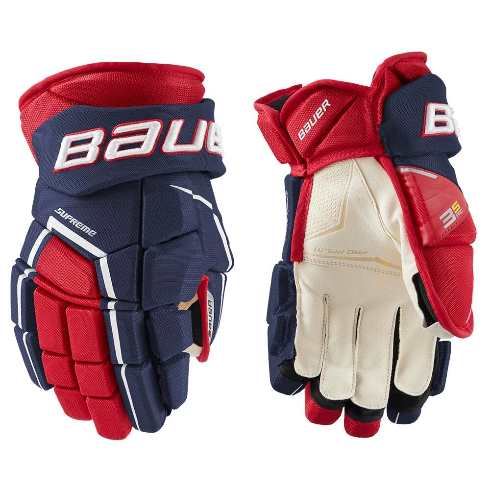 Discount ๐ Bauer Supreme 3S Pro Intermediate Hockey Gloves (2021) ๐งจ 3 Discount ๐ Bauer Supreme 3S Pro Intermediate Hockey Gloves (2021) ๐งจ - Image 3