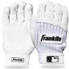 Budget 🎉 Franklin Pro Classic Baseball Batting Gloves - Pearl/White 🔥