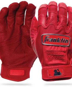 Discount 🎉 Franklin CFX Pro Chrome Baseball Batting Gloves - Red 😍