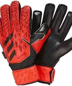 Cheap 👏 Adidas Predator Match Fingersave Youth Soccer Goalkeeper Gloves ⌛