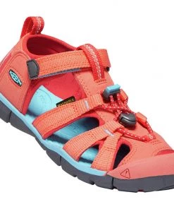 Best deal 😀 Keen Seacamp II CNX Youth Sandals - Coral ✔️