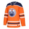 Budget 🔔 Adidas NHL Authentic Home Wordmark Jersey - Edmonton 🌟