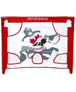 Brand new ⭐ Winnwell Hockey Canada Collapse Mini Hockey Net And Target With 2 Sticks 🎁