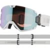 Hot Sale 💯 Salomon Cosmic Photo Adult Ski Goggles - White 🧨
