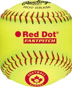 Budget 🛒 Rawlings Red Dot 11" Fastpitch Softballs - Pack of 12 🤩