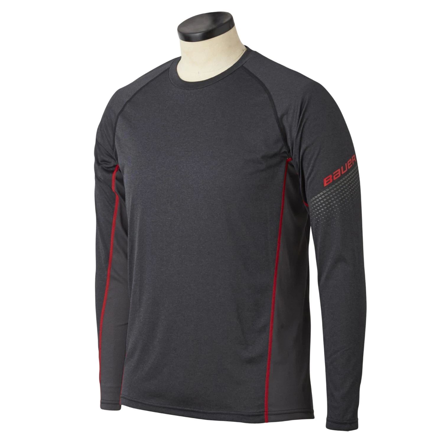 Budget 😀 Bauer Essential Long Sleeve Base Layer Top - Dark Grey (2019) 😀 1 Budget 😀 Bauer Essential Long Sleeve Base Layer Top - Dark Grey (2019) 😀