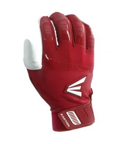 New 🧨 Easton Walk Off Youth Baseball Batting Gloves - White / Red 🛒