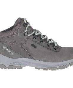 Buy ⭐ Merrell Erie Mid Waterproof Women's Hiking Boots - Charcoal 👍