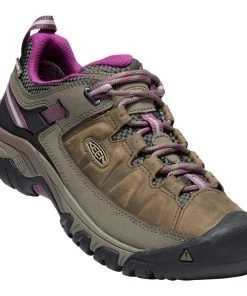 New π€© Keen Targhee III Women's Waterproof Hiking π Shoes - Weiss/Boysenberry π