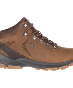 Top 10 🛒 Merrell Erie Mid Leather Waterproof Men's Hiking Boots - Toffee 🔔