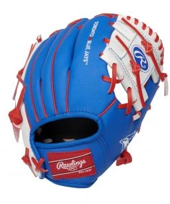 Cheap ✔️ Rawlings Blue Jays Team Logo 10" Baseball Glove 🔔