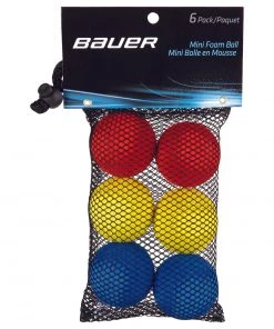 New ⌛ Bauer Mini Foam Ball - 6PK ✨