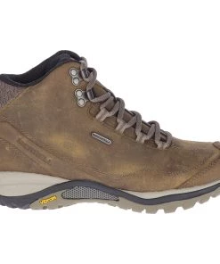 Discount π Merrell Siren Traveller 3 Mid Women's Waterproof Hiking Boots - Brindle π