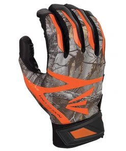 Best Pirce π Easton Z7 Hyperskin Baseball Batting Gloves - Black / Realtree π