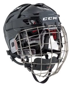 Brand new 🎉 CCM Fitlite FL60 Senior Hockey Helmet Combo 🛒