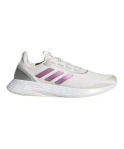 Discount 🔔 Adidas Qt Racer Sport Women's Running 👟 Shoes - White/Cherry/Silver 👍