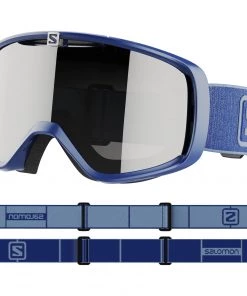 Outlet 💯 Salomon Aksium Flash Adult Ski Goggles - Navy 😀