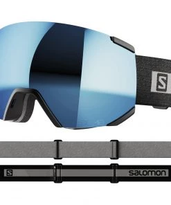 Outlet 🛒 Salomon Radium Sigma Adult Ski Goggles - Black ❤️