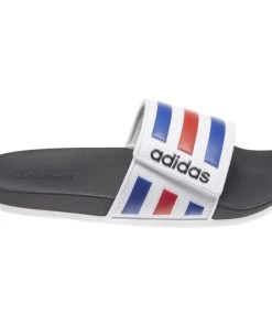 Brand new β¨ Adidas Adilette Comfort Adjustable Men's Sandals - White/Blue/Red π