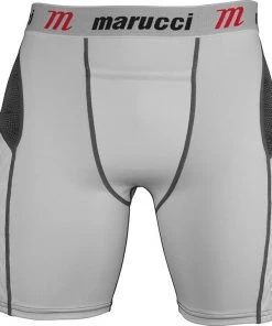 Flash Sale 🛒 Marucci Elite Padded Slider Youth Baseball Shorts With Cup 👍